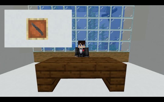 Beispiel einer Nachrichtensendung in Minecraft gebaut - Wiprecht-Gymnasium Groitzsch