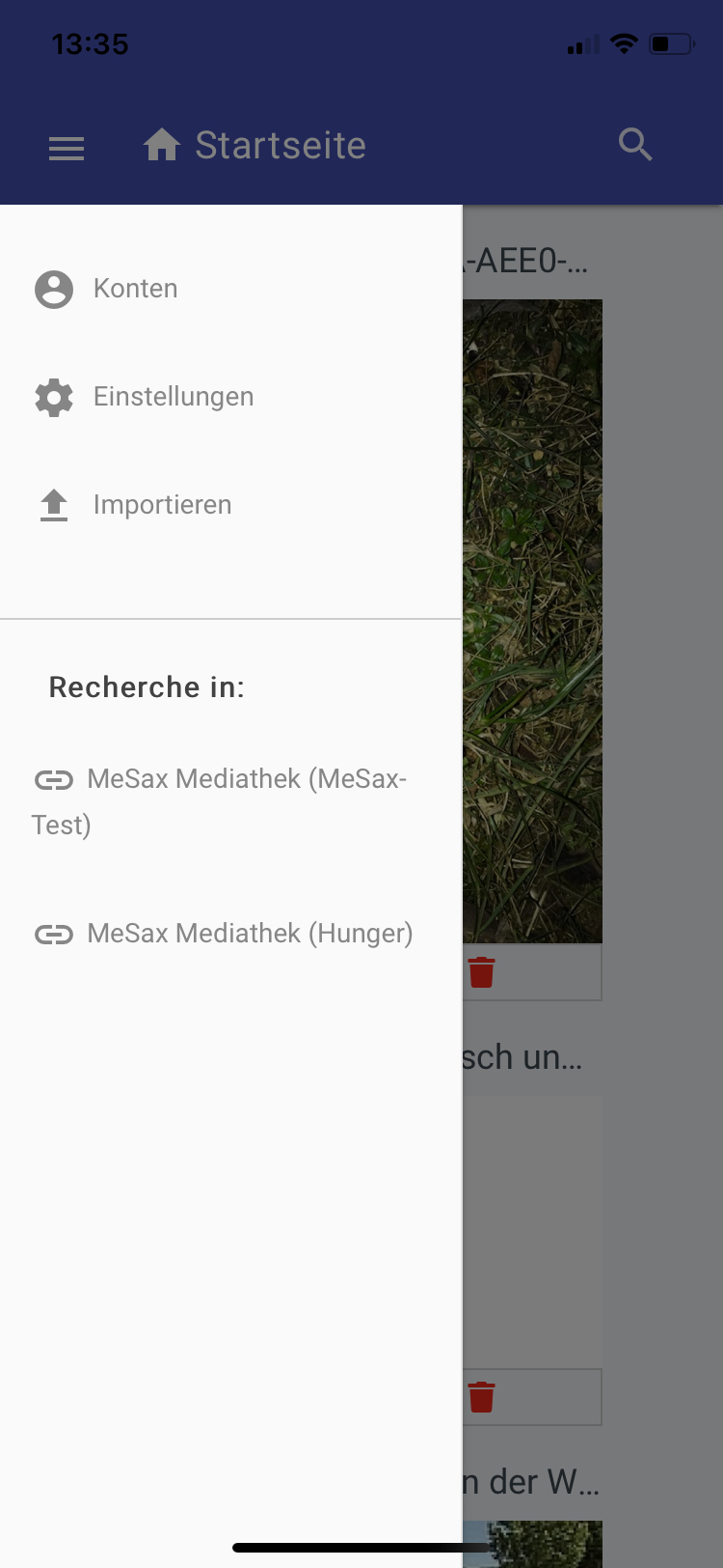 Screenshot Men�system Educap